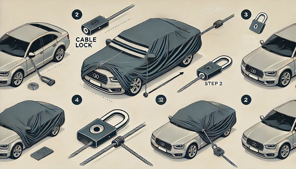 Car Cover Cable Locks: What They Are and How to Install Them