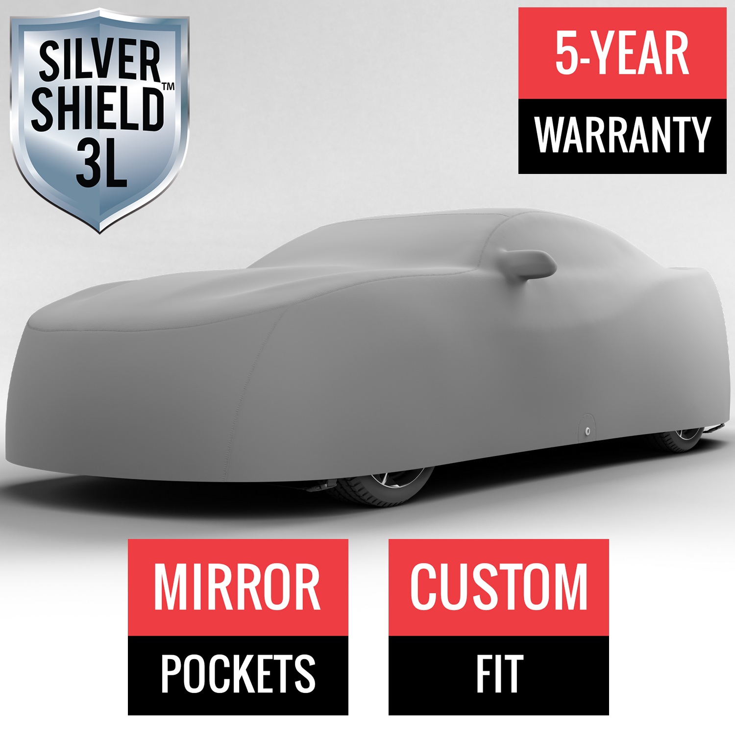 Silver Shield 3L - Car Cover for Chevrolet Camaro 2016 Coupe 2-Door