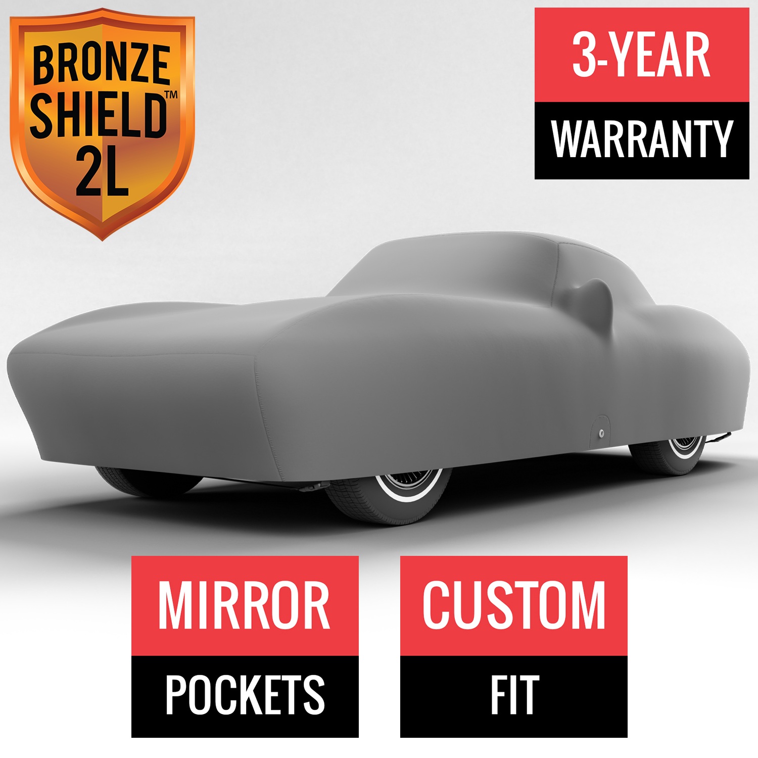 Bronze Shield 2L - Car Cover for Chevrolet Corvette 1967 Coupe 2-Door