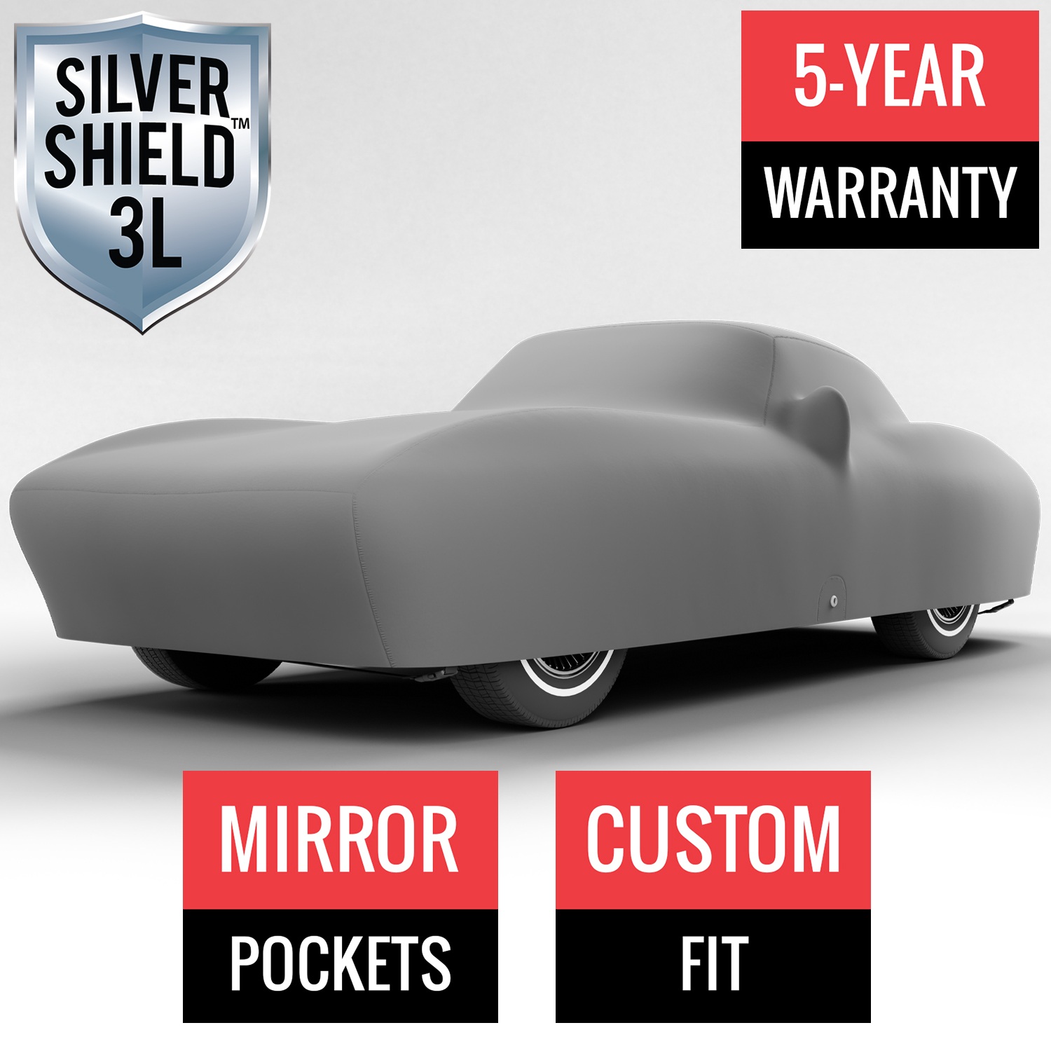 Silver Shield 3L - Car Cover for Chevrolet Corvette 1967 Coupe 2-Door