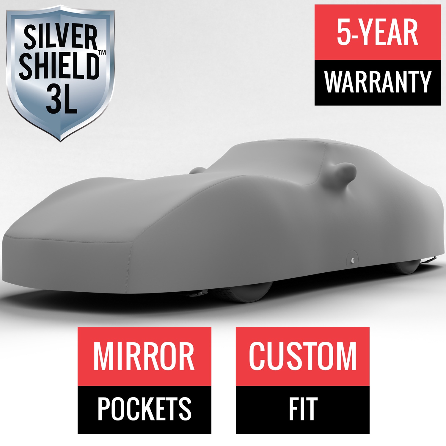 Silver Shield 3L - Car Cover for Chevrolet Corvette 1977 Coupe 2-Door