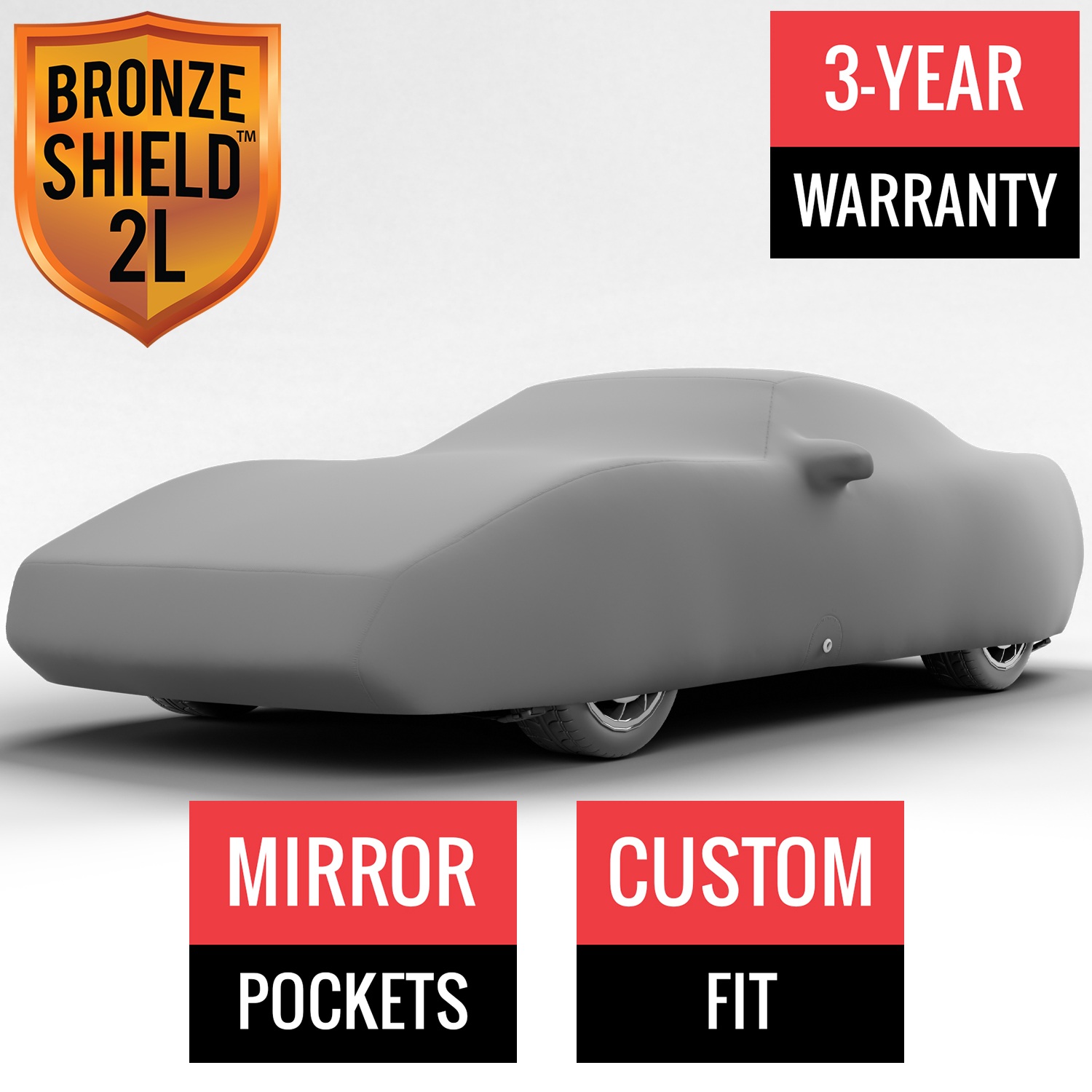 Bronze Shield 2L - Car Cover for Chevrolet Corvette Z06 1992 Convertible 2-Door