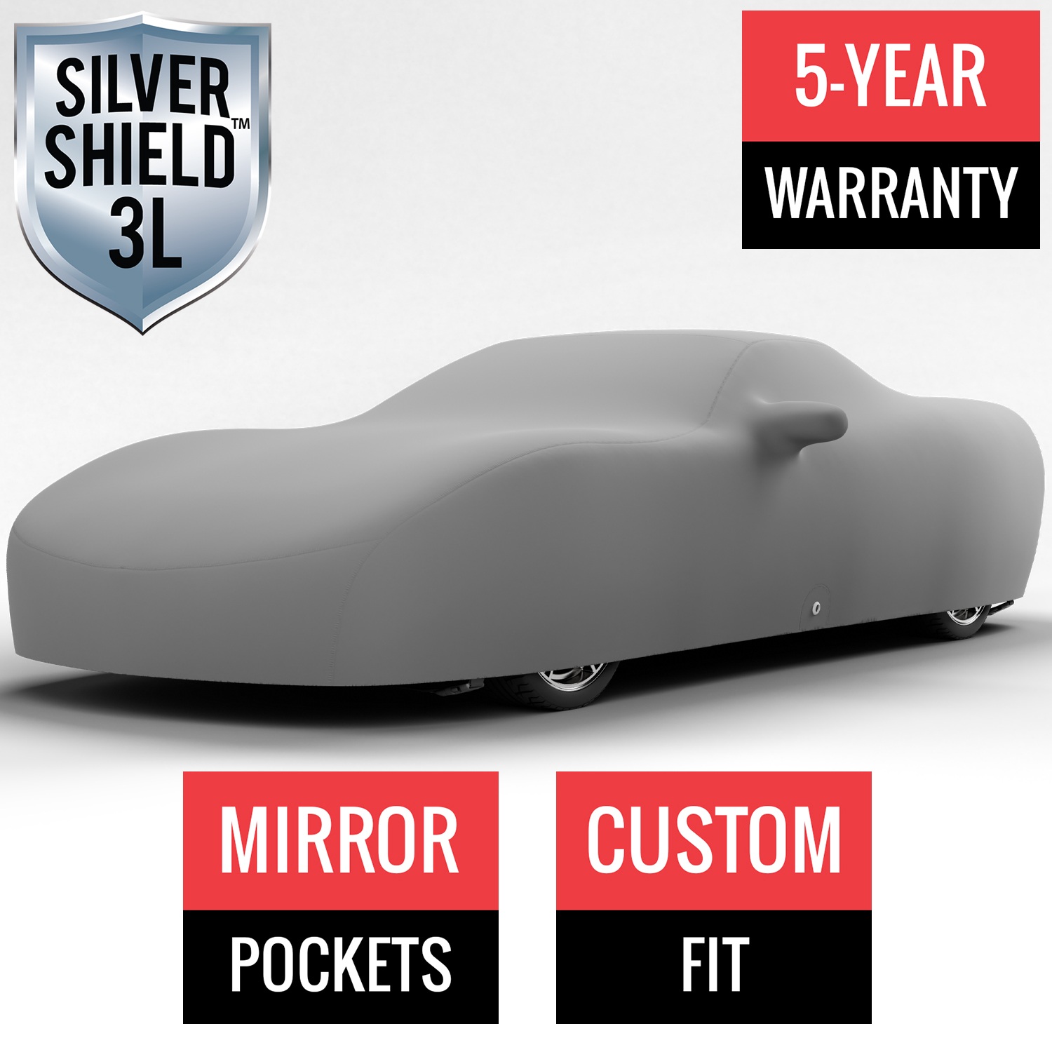 Silver Shield 3L - Car Cover for Chevrolet Corvette 2004 Coupe 2-Door