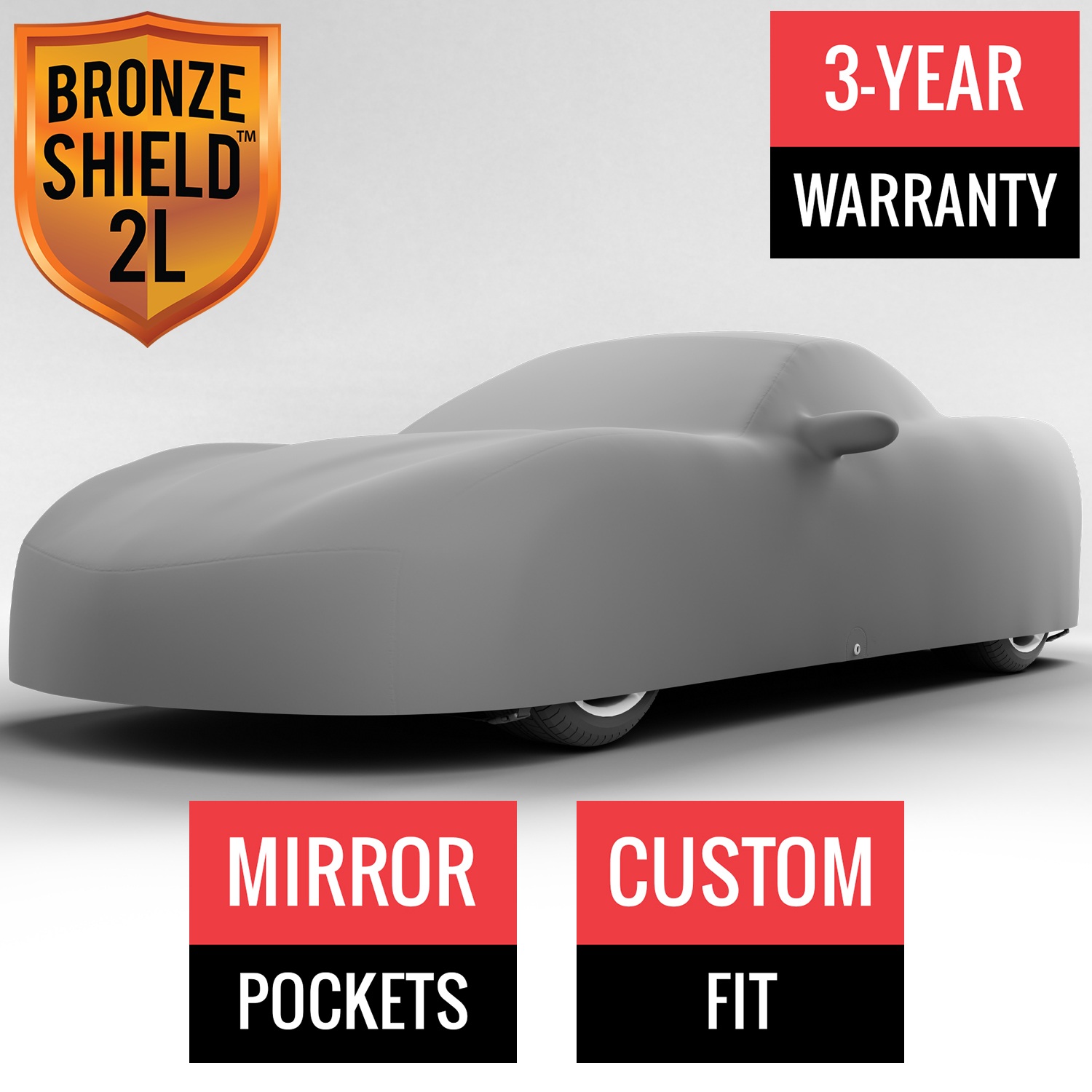 Bronze Shield 2L - Car Cover for Chevrolet Corvette 2006 Convertible 2-Door