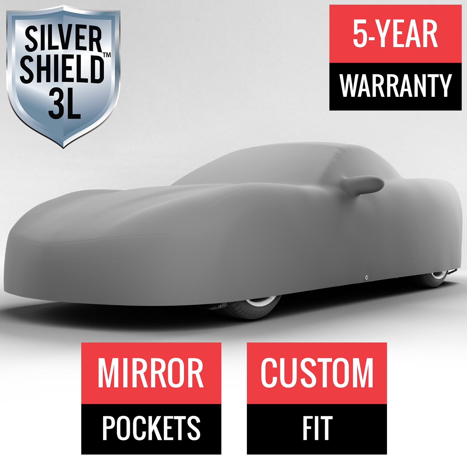 Silver Shield 3L - Car Cover for Chevrolet Corvette 2007 Convertible 2-Door