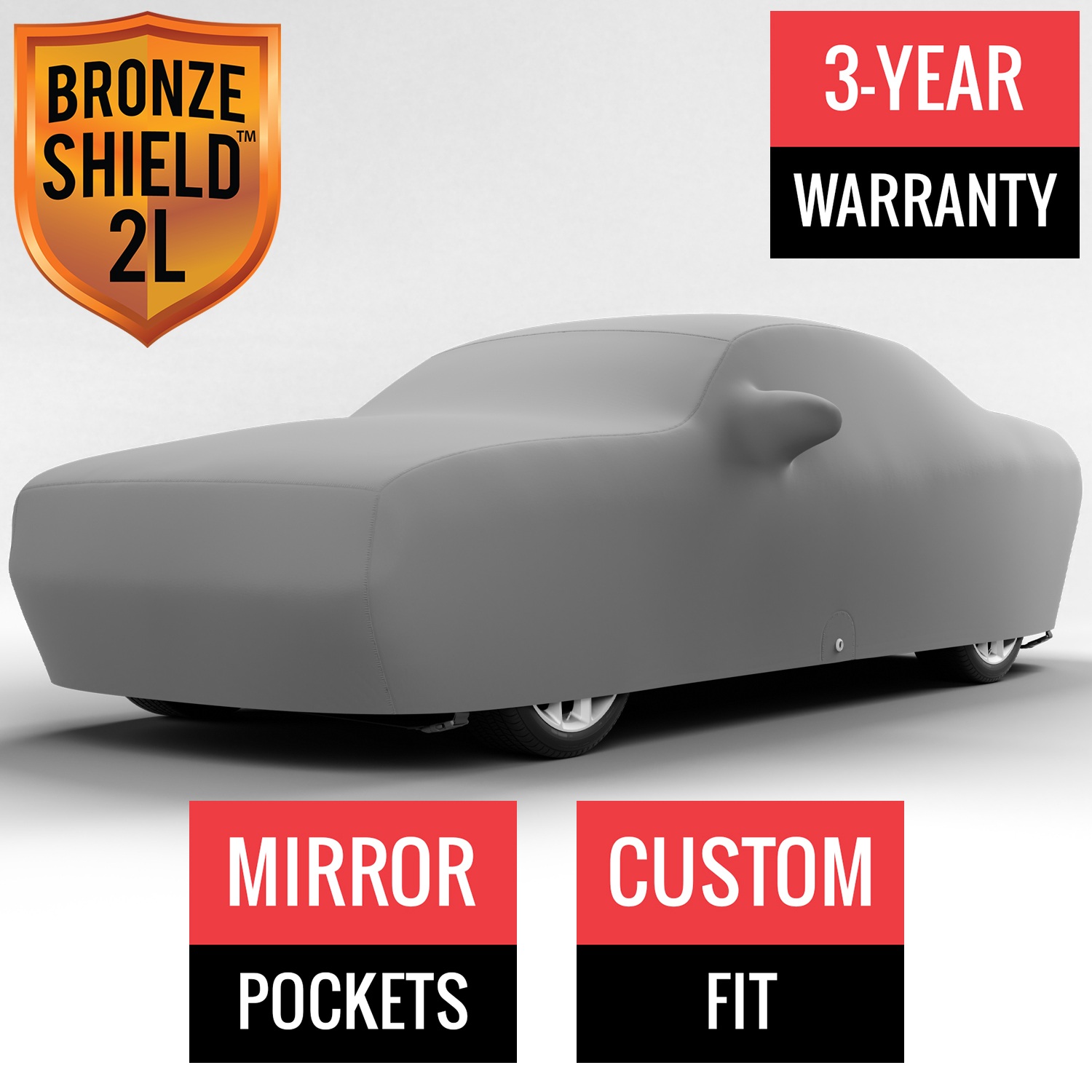 Bronze Shield 2L - Car Cover for Dodge Challenger 2022 Coupe 2-Door