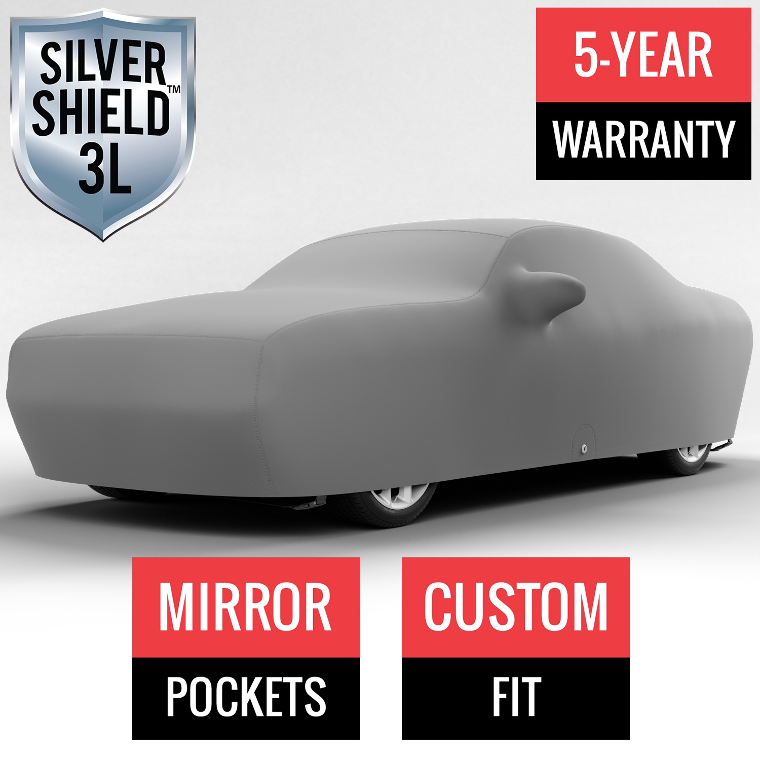 Silver Shield 3L - Car Cover for Dodge Challenger 2022 Coupe 2-Door