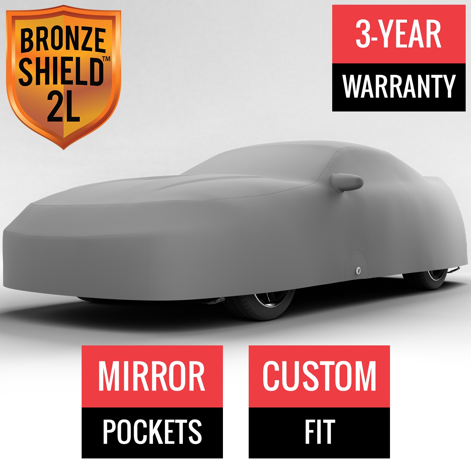 Bronze Shield 2L - Car Cover for Ford Mustang Shelby GT 1998 Coupe 2-Door