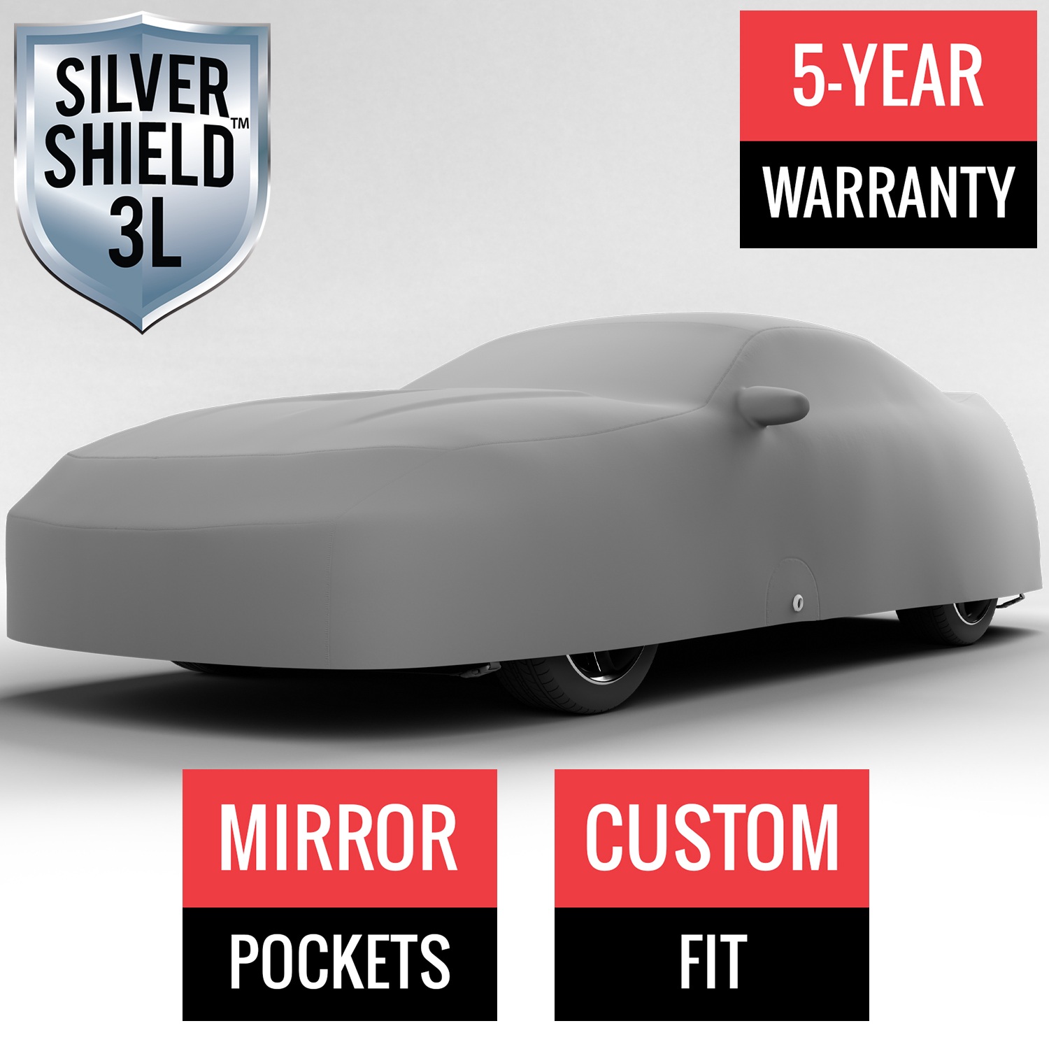 Silver Shield 3L - Car Cover for Ford Mustang GT 2004 Convertible 2-Door