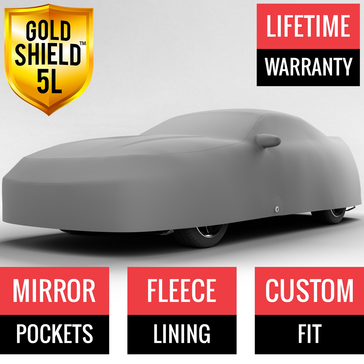 Gold Shield 5L - Car Cover for Ford Mustang SVT Cobra 1999 Coupe 2-Door