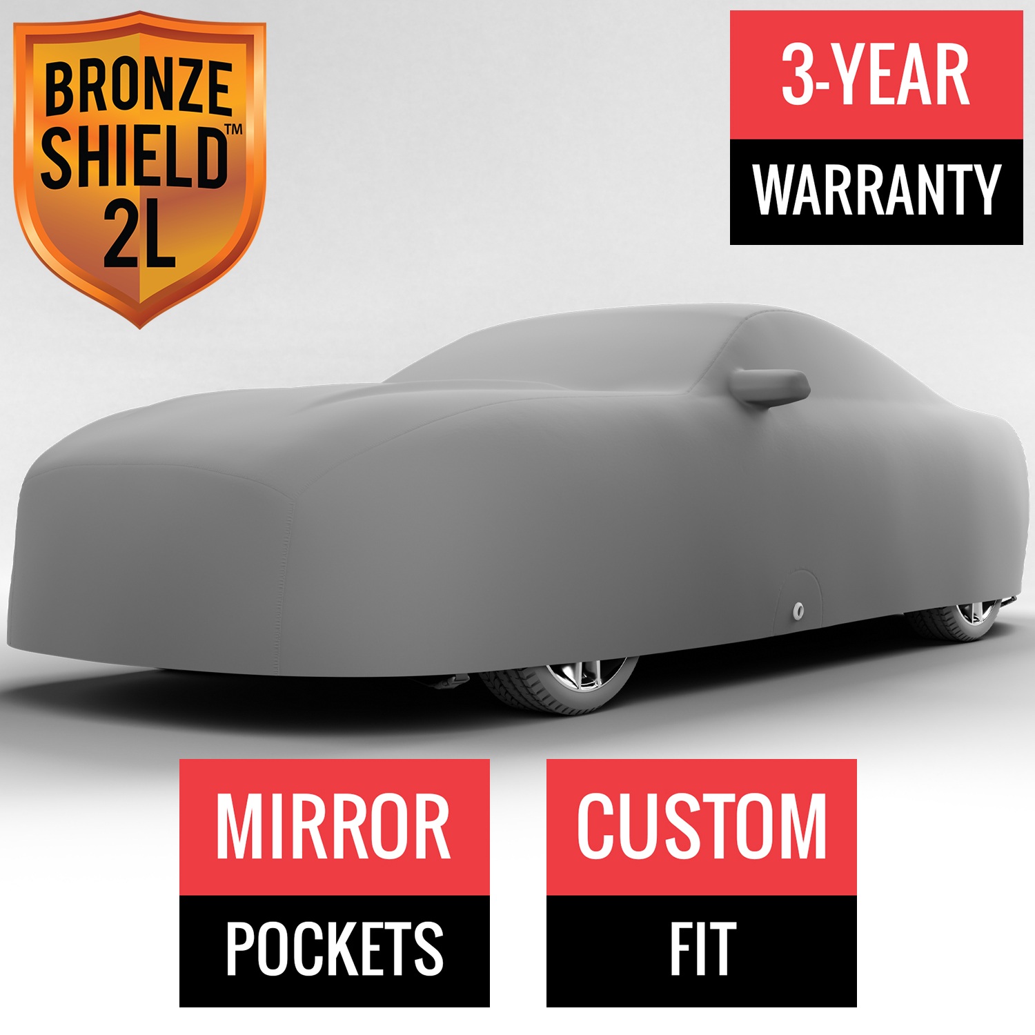 Bronze Shield 2L - Car Cover for Ford Mustang 2024 Convertible 2-Door