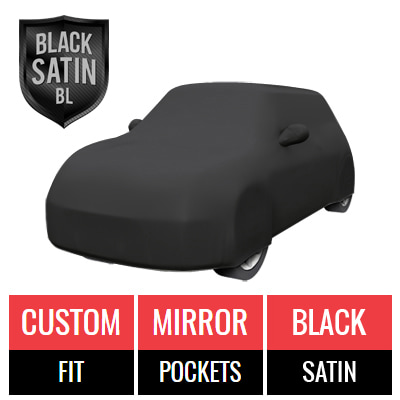 Black Satin BL - Black Car Cover for Mini Cooper 2019 Hatchback 2-Door