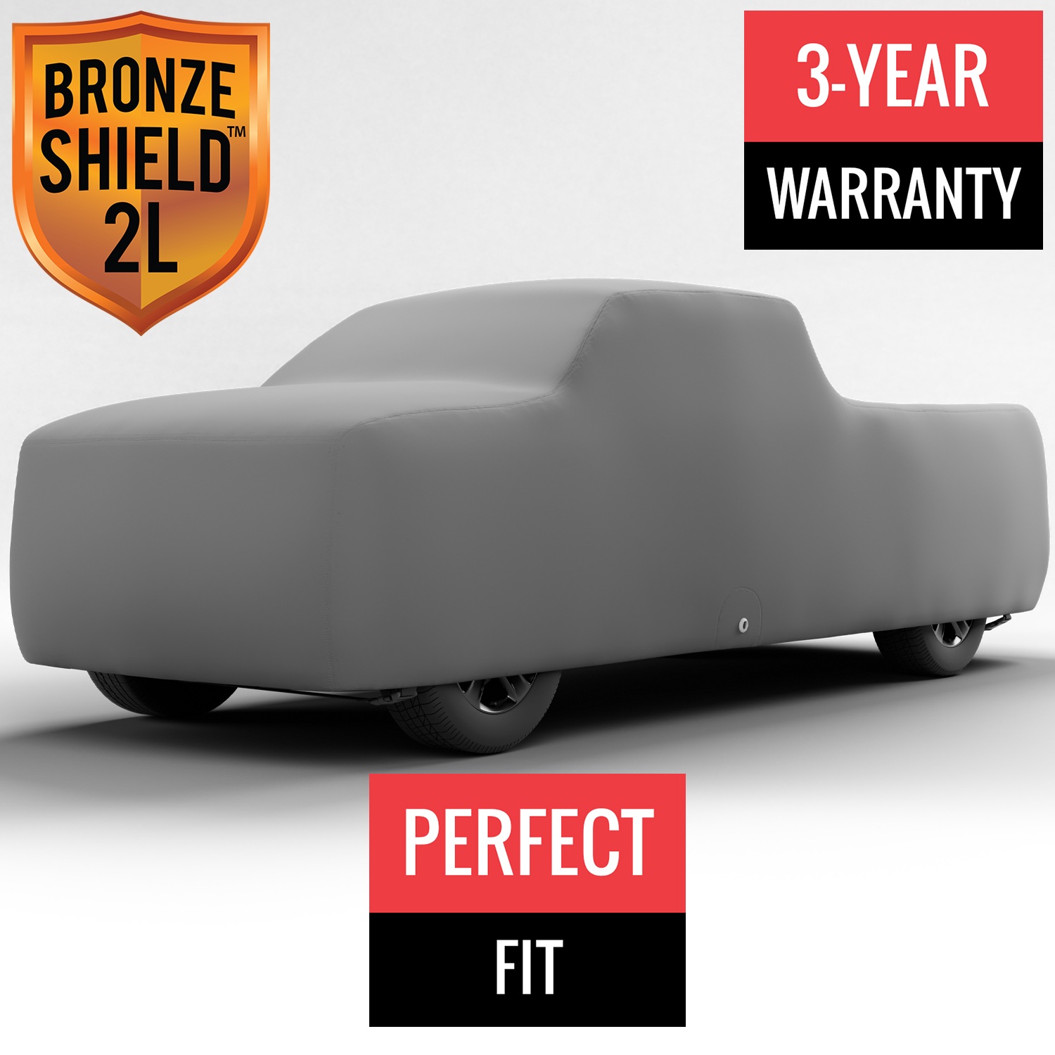 Bronze Shield 2L - Car Cover for GMC Sierra 2500 HD 2011 Crew Cab Pickup 6.5 Feet Bed