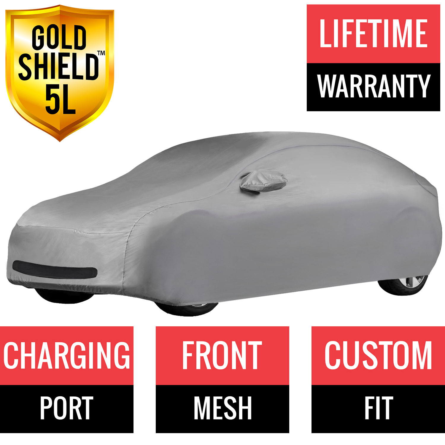 Gold Shield 5L - Car Cover for Tesla Model Y 2024 SUV 4-Door